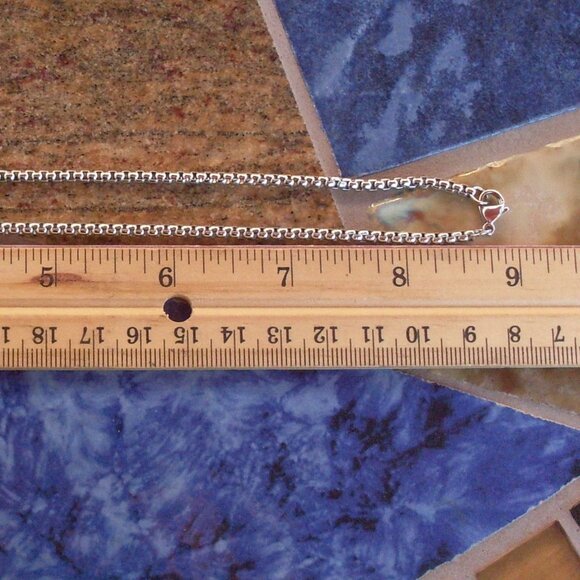 Retired David Yurman Albion Amethyst Enhancer Pendan w/Chain - 14K/925 - Picture 9 of 12